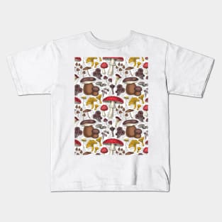 Wild mushrooms Kids T-Shirt